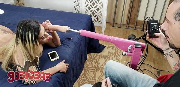  atriz wanessa boyer testa brinquedinho antes de grava - bastidores do pornô